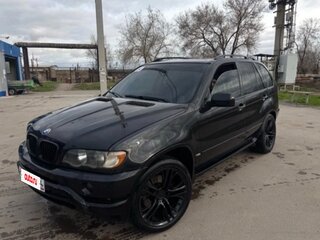 2000 BMW X5 4.4i I (E53), чёрный, 350000 рублей, вид 3