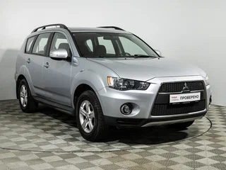 2011 Mitsubishi Outlander II Рестайлинг, серебристый, 849585 рублей, вид 3