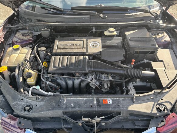 2007 Mazda 3 I (BK) Рестайлинг, красный, 470000 рублей - вид 8