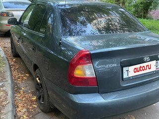 2011 Hyundai Accent ТагАЗ II, серый, 450000 рублей, вид 4