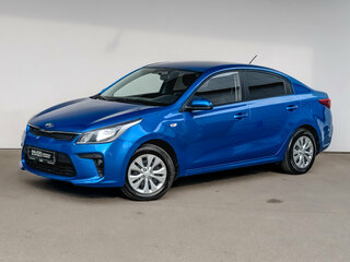 2018 Kia Rio IV, синий, 1425000 рублей, вид 1