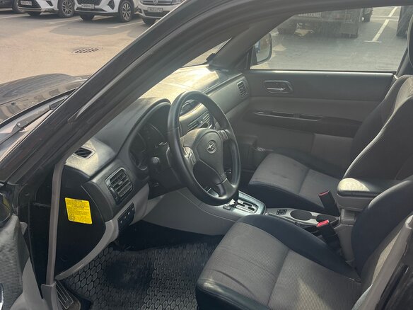 2007 Subaru Forester II Рестайлинг, чёрный, 586000 рублей - вид 6