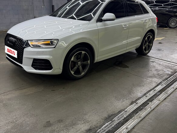 2015 Audi Q3 I (8U) Рестайлинг, белый, 1800000 рублей