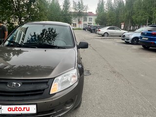 2017 Lada (ВАЗ) Granta I, коричневый, 420000 рублей, вид 1
