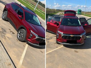 2024 Chevrolet Trax II, пурпурный, 2000000 рублей, вид 1