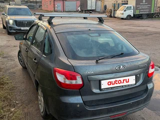 2015 Lada (ВАЗ) Granta I, серебристый, 425000 рублей, вид 3
