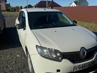 2017 Renault Logan II, белый, 500000 рублей, вид 3