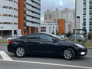 2011 Hyundai Sonata VI (YF), чёрный, 953000 рублей, вид 3