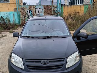 2013 Lada (ВАЗ) Granta I, чёрный, 350000 рублей, вид 2