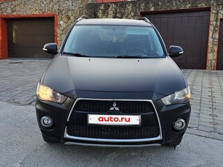 2011 Mitsubishi Outlander II Рестайлинг, чёрный, 1269000 рублей, вид 2