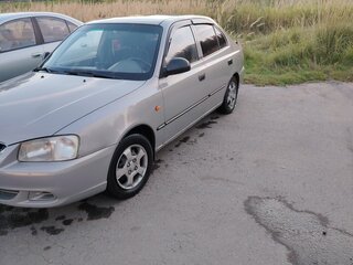 2008 Hyundai Accent ТагАЗ II, бежевый, 240000 рублей, вид 1