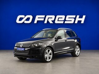 2014 Volkswagen Touareg II, чёрный, 3649077 рублей, вид 5