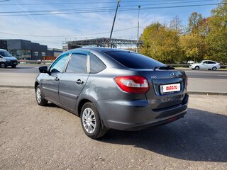 2015 Lada (ВАЗ) Granta I, серебристый, 460000 рублей, вид 5