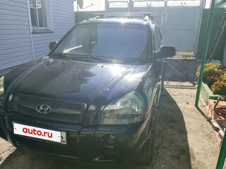 2008 Hyundai Tucson I, чёрный, 960000 рублей, вид 2