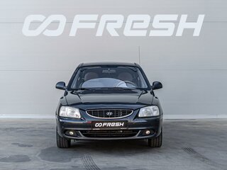 2007 Hyundai Accent ТагАЗ II, чёрный, 430000 рублей, вид 3