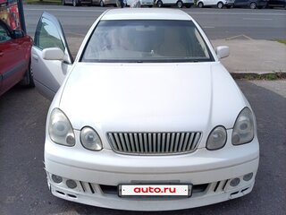 2001 Toyota Aristo 5-speed II, белый, 1100000 рублей, вид 1