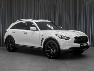 2012 Infiniti FX50 II (S51) Рестайлинг, белый, 2279000 рублей, вид 1