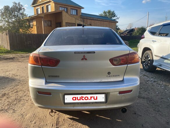 2007 Mitsubishi Lancer X, серый, 375000 рублей - вид 6