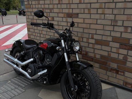 2021 Indian Scout, чёрный, 1050000 рублей, вид 5