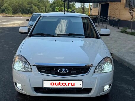 2012 Lada (ВАЗ) Priora I, белый, 360000 рублей, вид 4