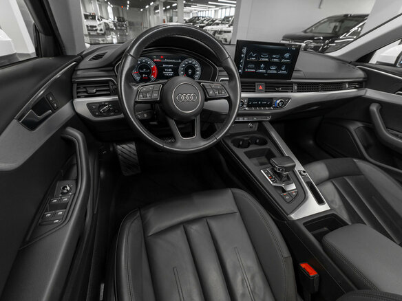 2020 Audi A4 40 TFSI V (B9) Рестайлинг, белый - вид 6