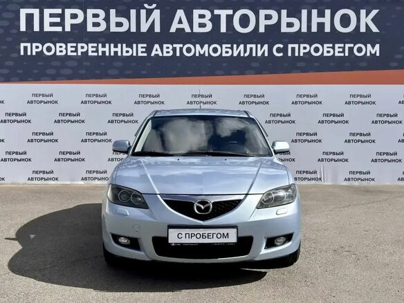 2008 Mazda 3 I (BK) Рестайлинг, голубой, 443000 рублей - вид 2