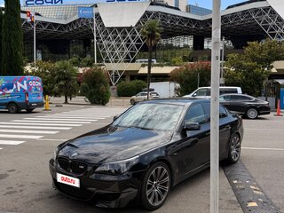 2007 BMW 5 серии 525i V (E60/E61) Рестайлинг, чёрный, 1300000 рублей, вид 1