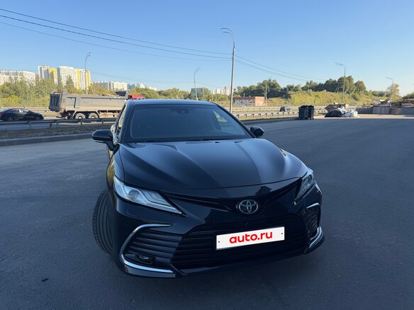 2018 Toyota Camry VIII (XV70), чёрный, 2700000 рублей - вид 5