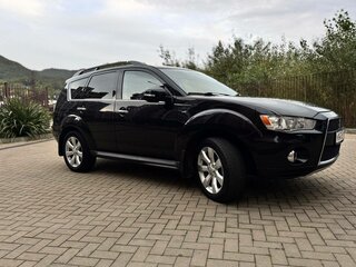 2012 Mitsubishi Outlander II Рестайлинг, чёрный, 1150000 рублей, вид 2