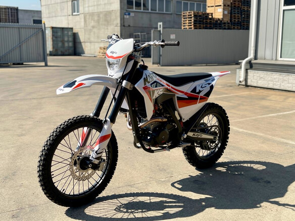 2024 Kayo K5 300 Enduro, белый, 180800 рублей