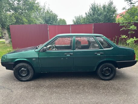 2000 Lada (ВАЗ) 21099, зелёный, 95000 рублей, вид 2