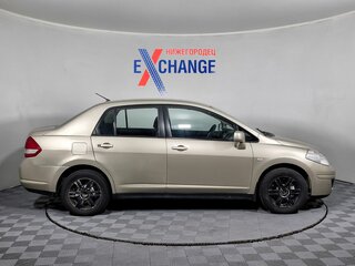 2010 Nissan Tiida I Рестайлинг, коричневый, 599000 рублей, вид 4