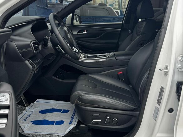 2021 Hyundai Santa Fe IV Рестайлинг, белый, 3950000 рублей - вид 7