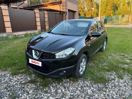 2013 Nissan Qashqai I Рестайлинг, чёрный, 1050000 рублей, вид 1