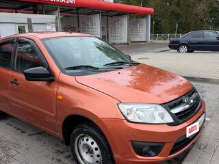 2014 Lada (ВАЗ) Granta I, оранжевый, 400000 рублей, вид 3