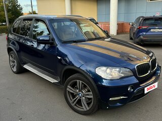 2012 BMW X5 35i II (E70) Рестайлинг, синий, 950000 рублей, вид 3