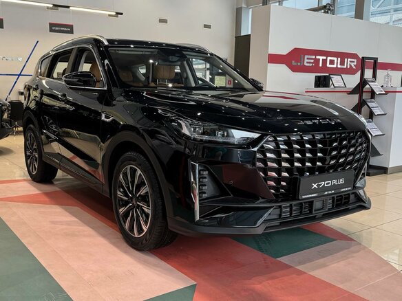 2026 Jetour X70+ I Рестайлинг, чёрный - вид 2