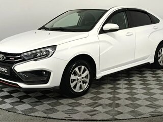 2023 Lada (ВАЗ) Vesta I Рестайлинг (NG), белый, 990000 рублей, вид 1