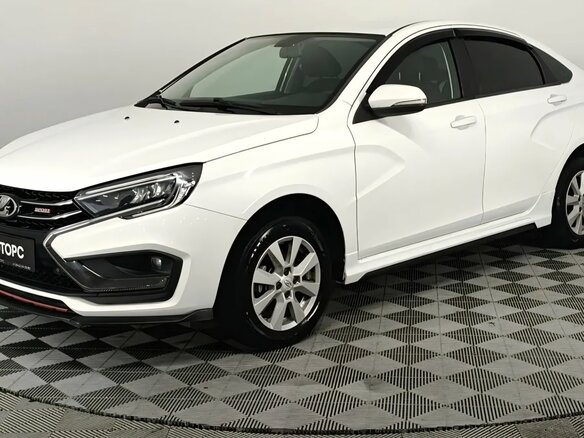 2023 Lada (ВАЗ) Vesta I Рестайлинг (NG), белый, 990000 рублей