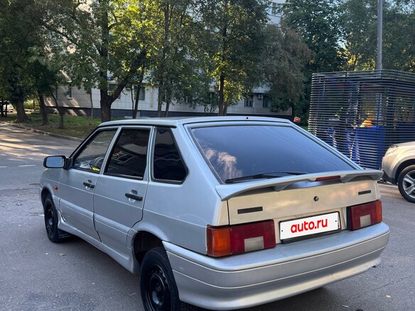 2003 Lada (ВАЗ) 2114, серебристый, 150000 рублей - вид 7