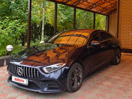 2019 Mercedes-Benz CLS 350 d III (C257), синий, 5560000 рублей, вид 2