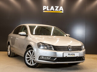 2014 Volkswagen Passat B7, серебристый, 979000 рублей, вид 2