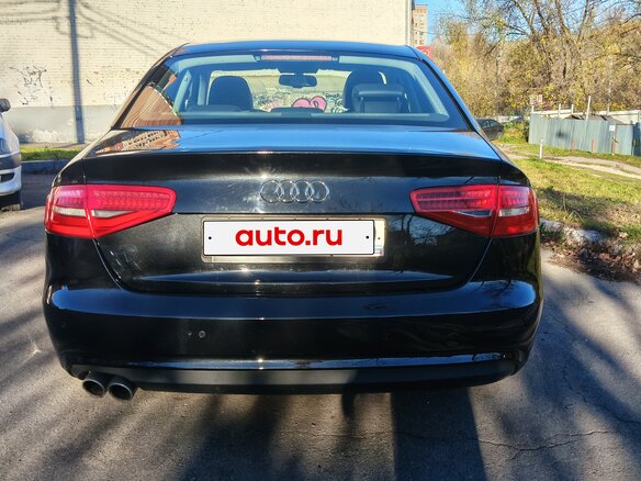 2015 Audi A4 IV (B8) Рестайлинг, чёрный, 1400000 рублей - вид 5