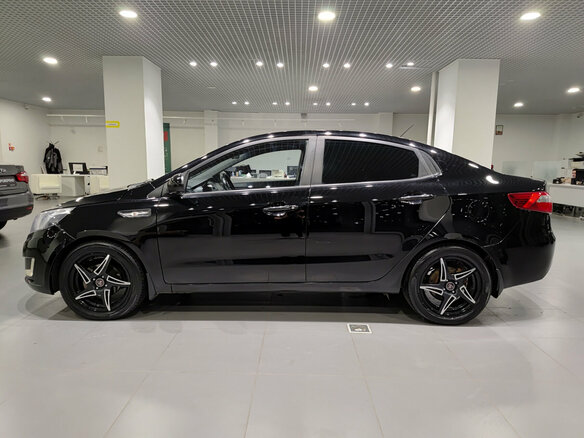 2014 Kia Rio III, чёрный, 828000 рублей - вид 7