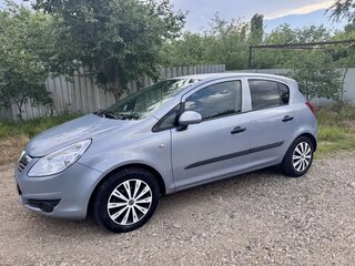 2007 Opel Corsa D, голубой, 330000 рублей, вид 4