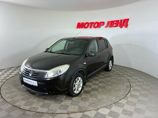 2013 Renault Sandero I, чёрный, 645000 рублей, вид 1