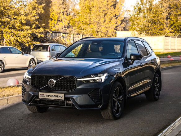2021 Volvo XC60 II Рестайлинг, синий, 4399000 рублей - вид 2