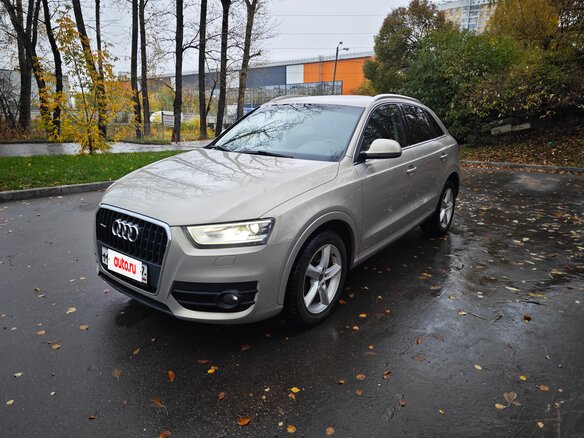 2013 Audi Q3 I (8U), бежевый, 1800000 рублей
