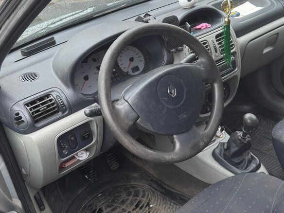 2002 Renault Symbol I Рестайлинг, голубой, 185000 рублей - вид 7