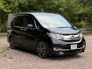 2016 Honda Stepwgn Spada V, чёрный, 1890000 рублей, вид 4